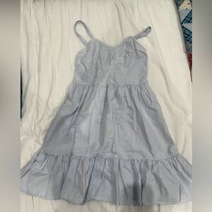 Brandy Melville Light Blue Striped Dress